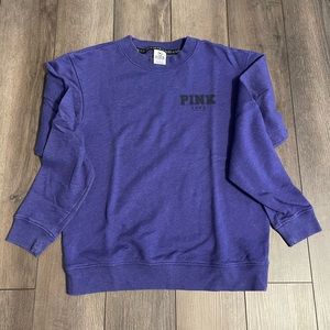 Purple Oversized Sweatshirt